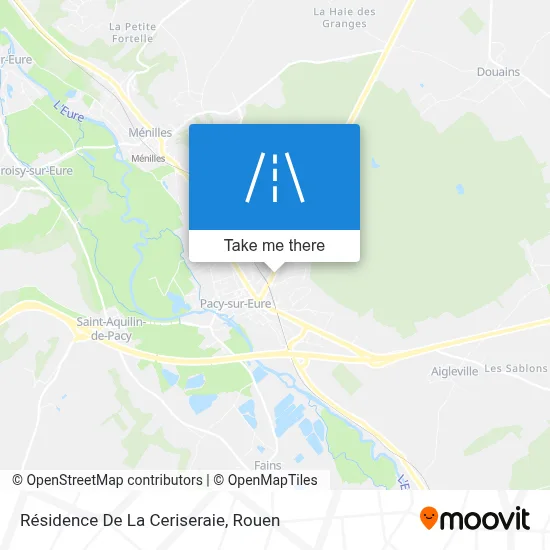Résidence De La Ceriseraie map