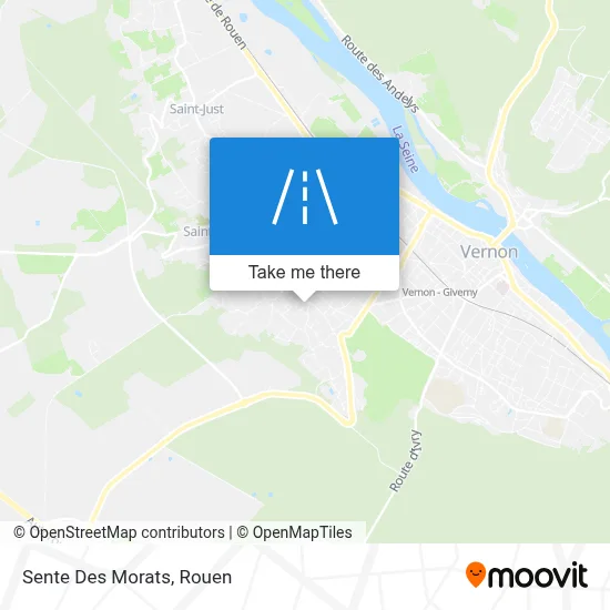 Sente Des Morats map