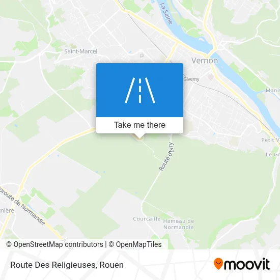 Route Des Religieuses map
