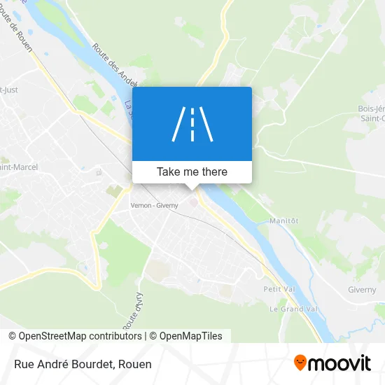 Rue André Bourdet map