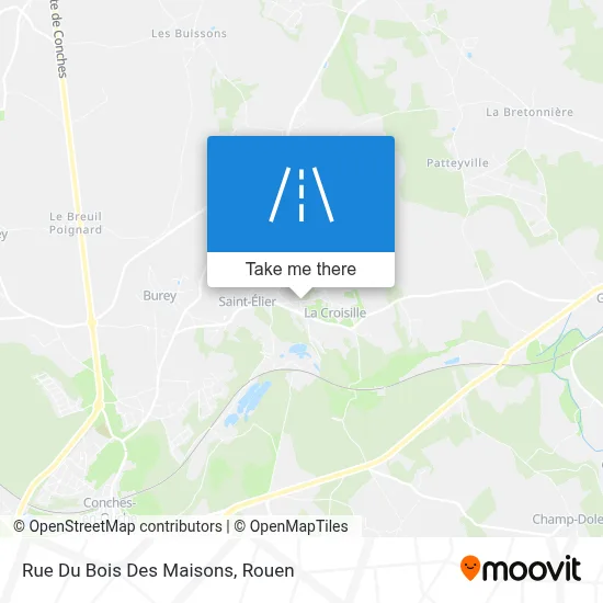 Rue Du Bois Des Maisons map