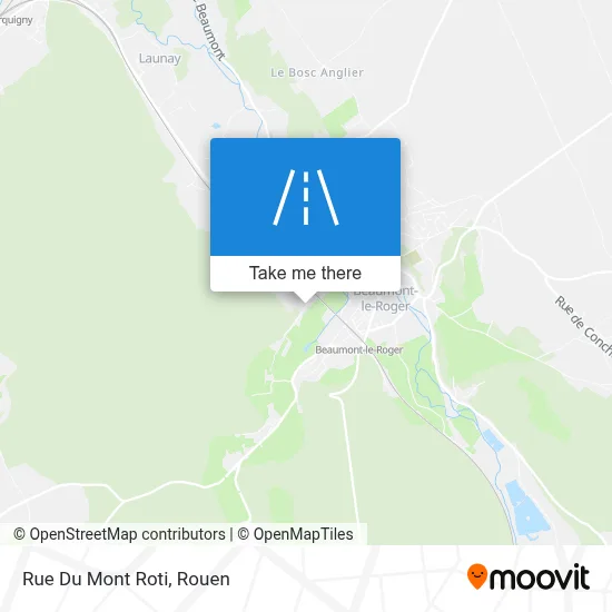 Rue Du Mont Roti map