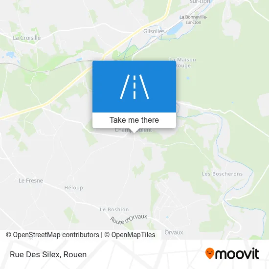 Rue Des Silex map