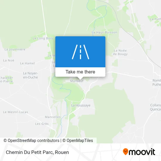 Mapa Chemin Du Petit Parc