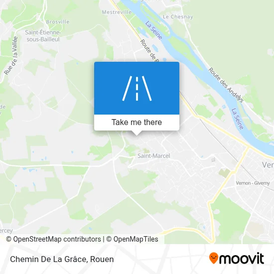 Chemin De La Grâce map