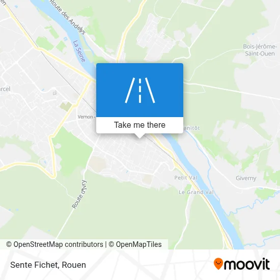 Sente Fichet map