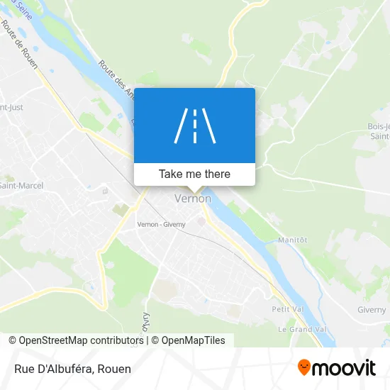 Rue D'Albuféra map