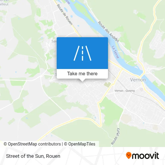 Mapa Rue Du Soleil