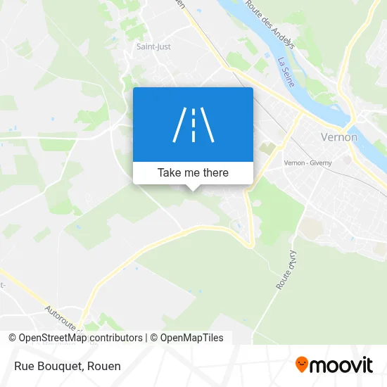 Mapa Rue Bouquet