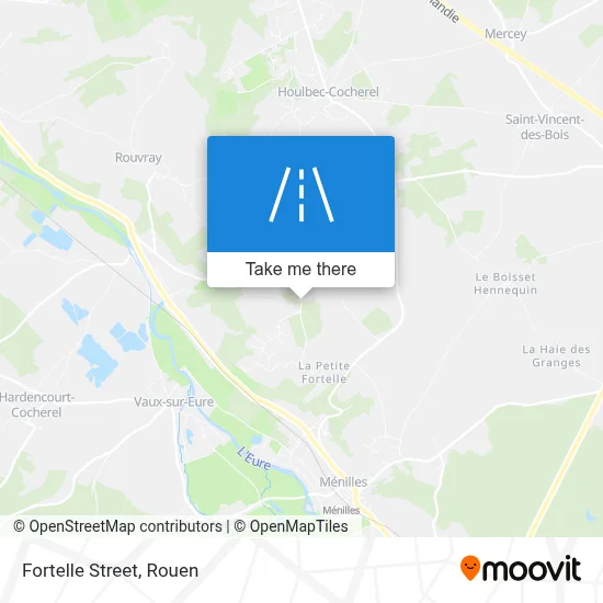 Mapa Rue De La Fortelle