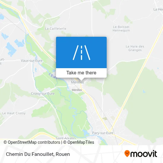 Chemin Du Fanouillet map