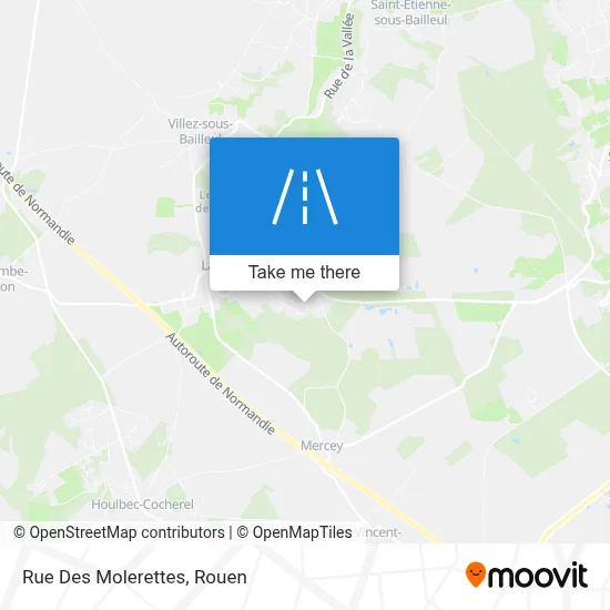 Rue Des Molerettes map