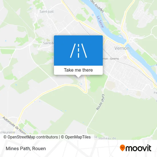 Chemin Des Mines map