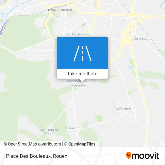 Place Des Bouleaux map