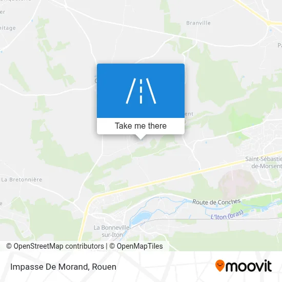 Impasse De Morand map