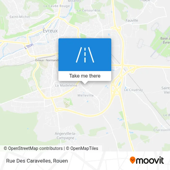 Rue Des Caravelles map