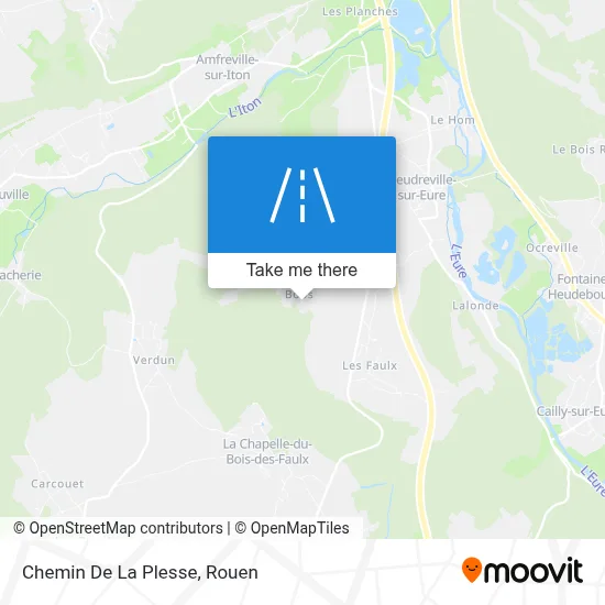 Chemin De La Plesse map