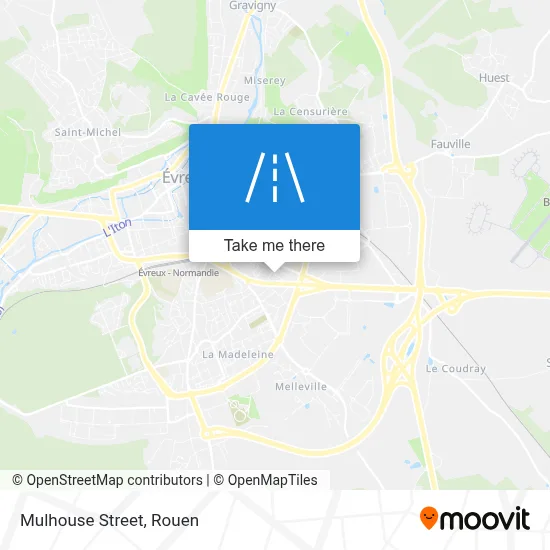 Rue De Mulhouse map