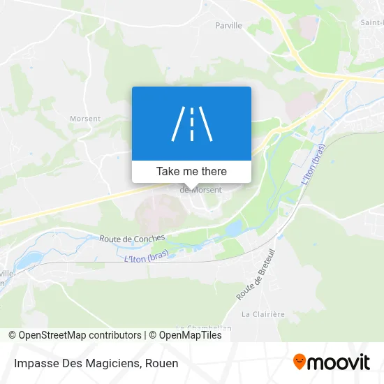 Impasse Des Magiciens map