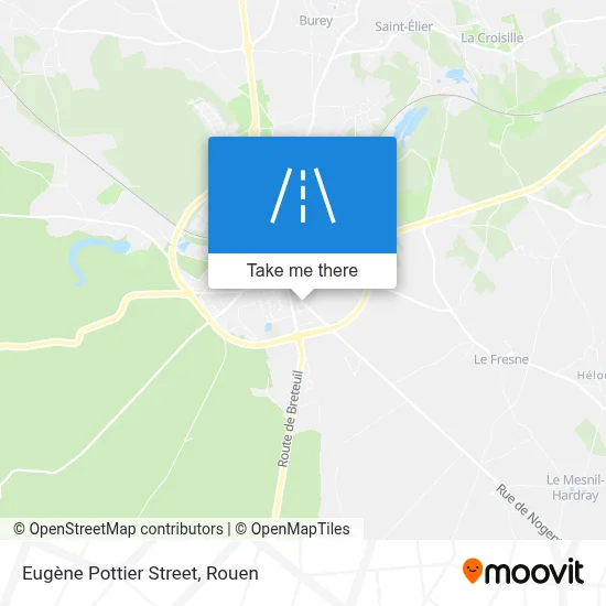 Rue Eugène Pottier map