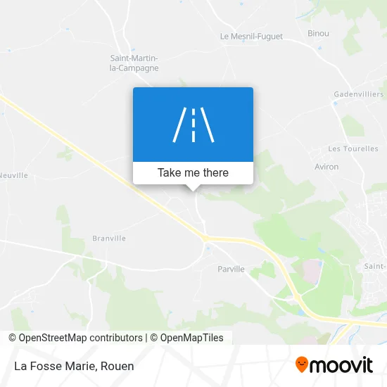 La Fosse Marie map