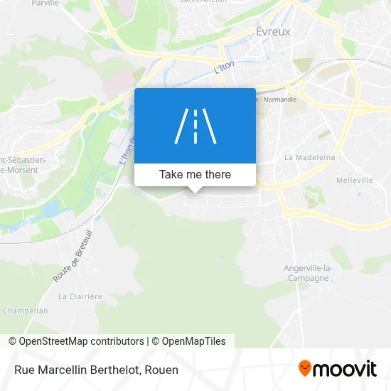 Rue Marcellin Berthelot map