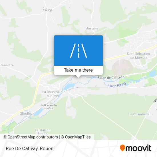Rue De Cativay map