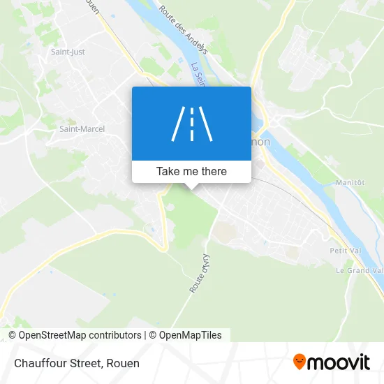 Rue De Chauffour map