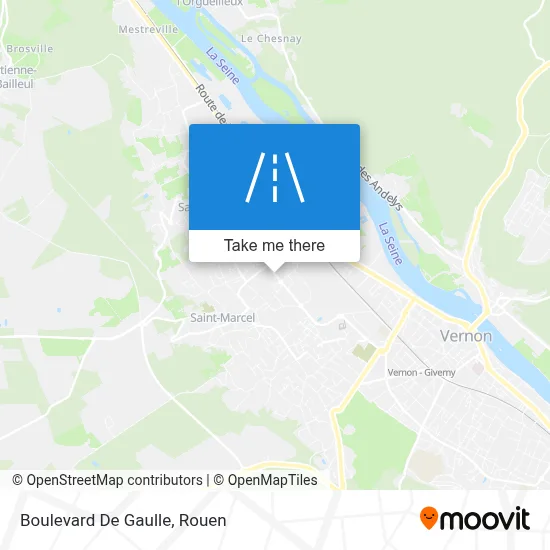 Boulevard De Gaulle map