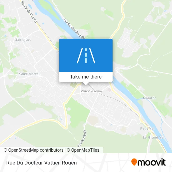 Rue Du Docteur Vattier map