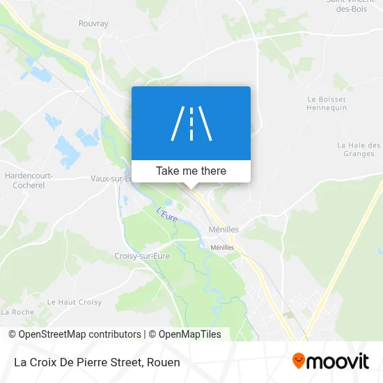 La Croix De Pierre map