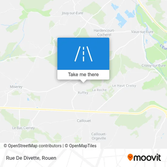Rue De Divette map