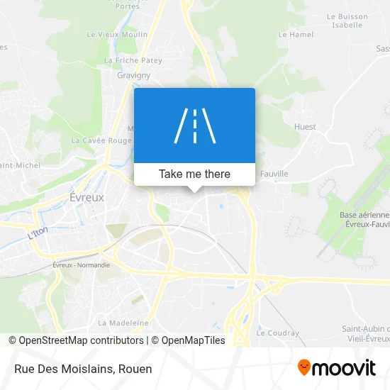 Rue Des Moislains map