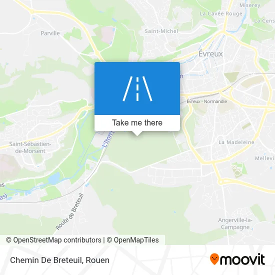 Chemin De Breteuil map