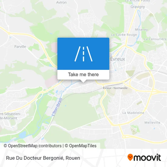 Rue Du Docteur Bergonié map
