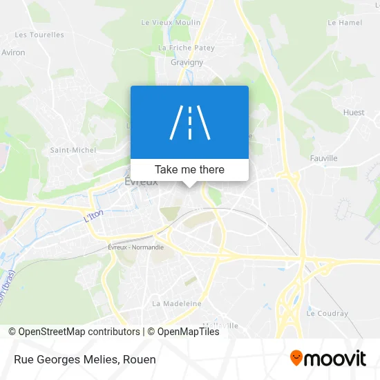 Rue Georges Melies map
