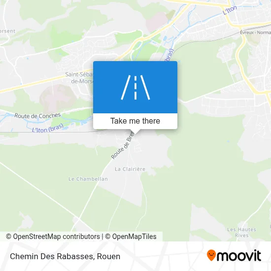 Chemin Des Rabasses map