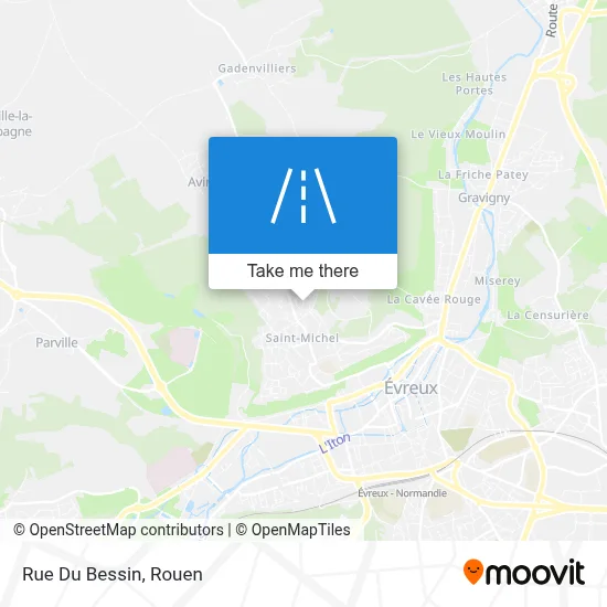 Rue Du Bessin map
