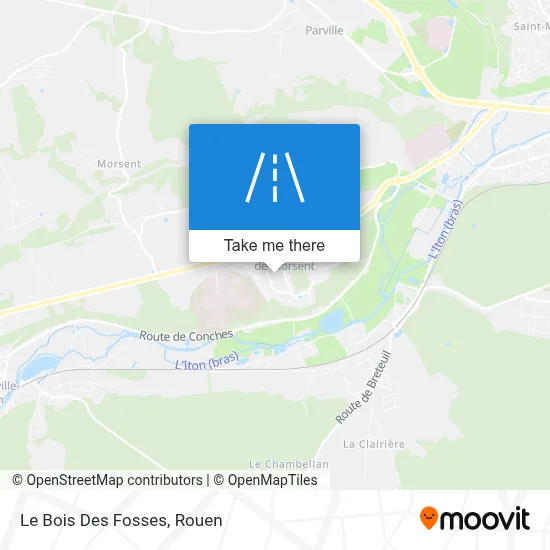 Le Bois Des Fosses map