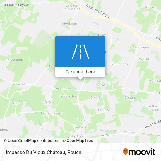 Impasse Du Vieux Château map