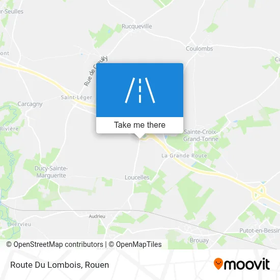 Route Du Lombois map