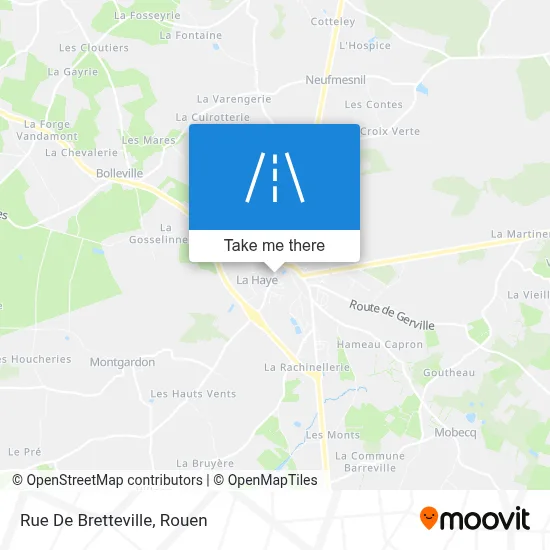 Rue De Bretteville map