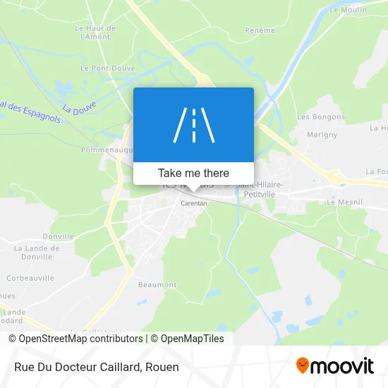 Rue Du Docteur Caillard map