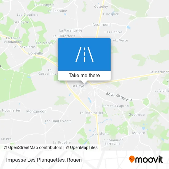 Impasse Les Planquettes map