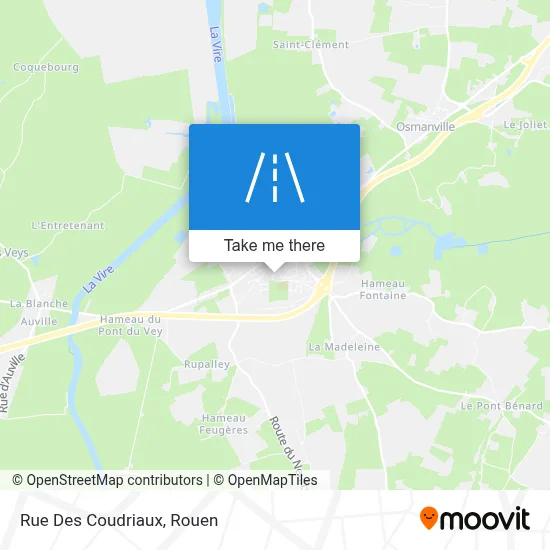 Rue Des Coudriaux map