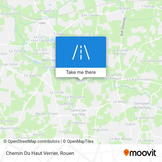 Chemin Du Haut Verrier map