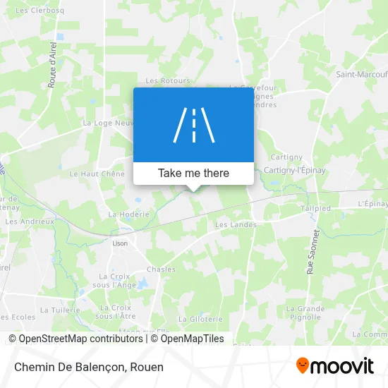 Chemin De Balençon map