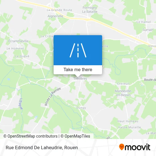 Rue Edmond De Laheudrie map