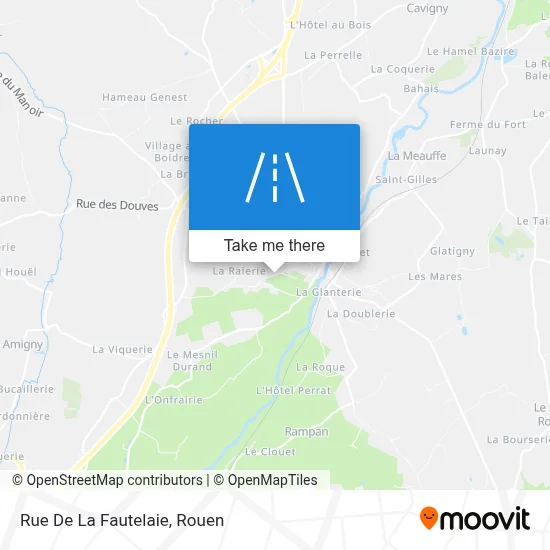 Rue De La Fautelaie map