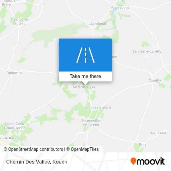 Chemin Des Vallée map